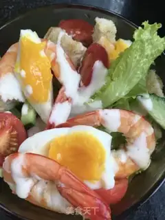 Make Egg shrimp salad step 12