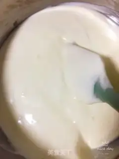 Make Zebra cake with spinach yogurt step 8