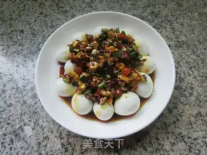 Make Salmon quail eggs step 5