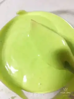 Make Zebra cake with spinach yogurt step 9