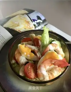 Make Egg shrimp salad step 14