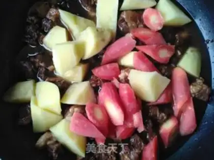Make Cow and potatoes step 4