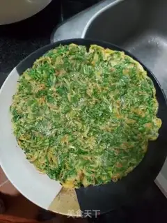 Make Fried prawn omelet step 6