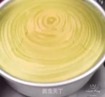 Make Zebra cake with spinach yogurt step 15