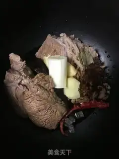 Make Beef broccoli step 1
