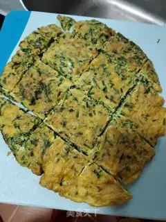 Make Fried prawn omelet step 10