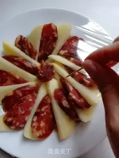 Make Potato salami step 3