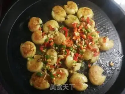 Make The sweet little potatoes step 12