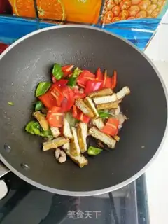 Make Tofu chili step 7