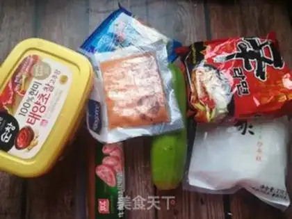 Make The Korean army fire pot step 0