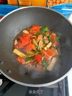 Make Tofu chili step 10
