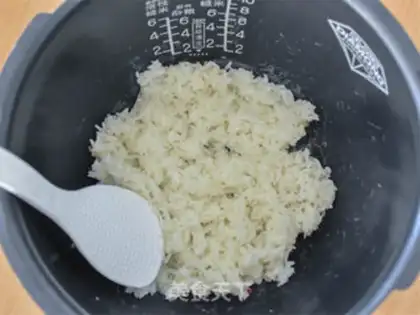 Make Potato rice cake step 1