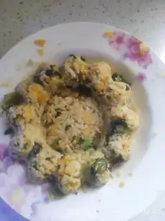 Make Scrambled rice step 11