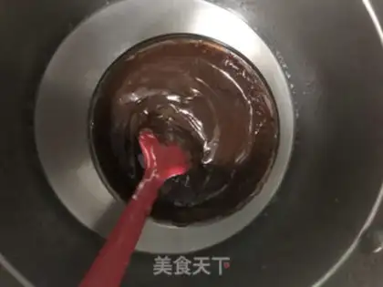 Make Cream cheese chocolate mousse step 12