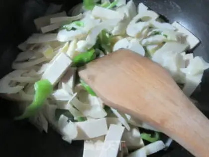 Make Pepper tofu step 6