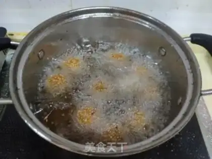 Make Potato rice balls step 9