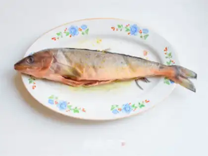 Make Seaweed fish step 1