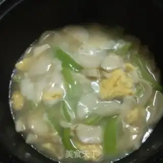 Make Egg apricot noodle step 5