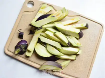 Make Homemade eggplant step 2