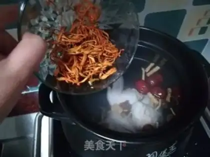 Make Chicken Wing Worm Weed soup step 5