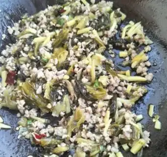 Make Snow gravy, rice line step 4