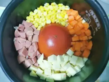 Make Lazy rice step 2