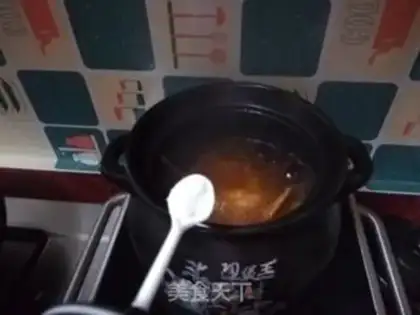 Make Chicken Wing Worm Weed soup step 8