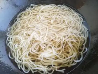Make Snow gravy, rice line step 6