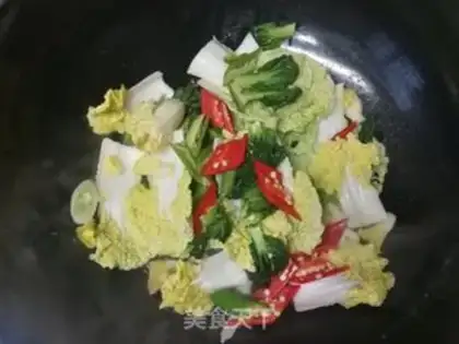 Make Yellow cabbage step 5