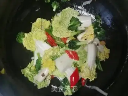 Make Yellow cabbage step 6