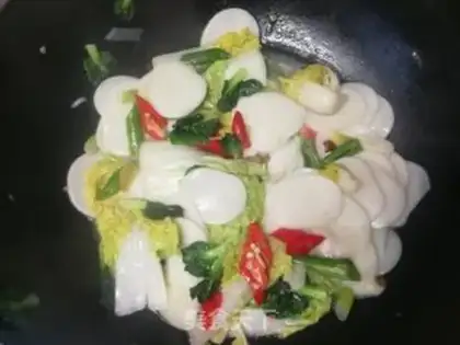 Make Yellow cabbage step 9