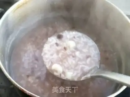 Make Red Bean Sand Porridge step 4