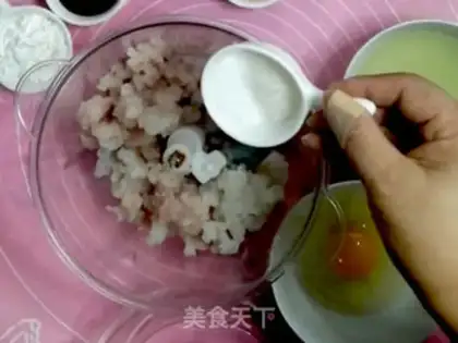 Make Homemade fishballs step 1