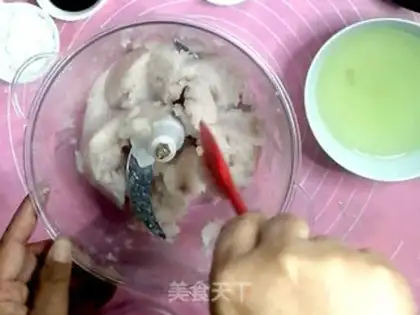 Make Homemade fishballs step 3