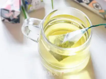 Make Green tea step 4