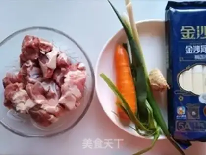 Make Sheep noodles step 0