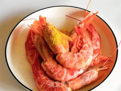 Make Cream shrimp step 1