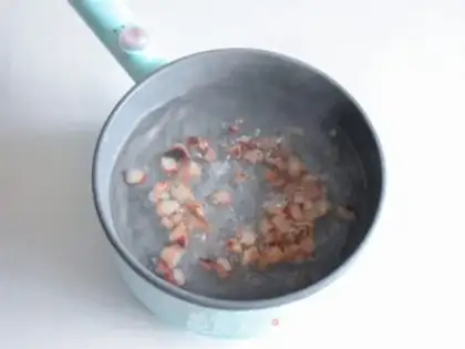 Make octopus seaweed step 1