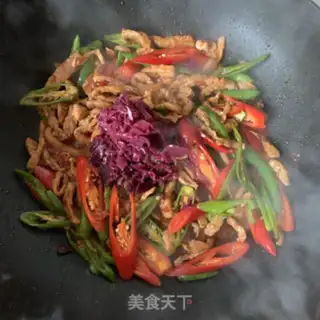 Make Red broccoli step 3