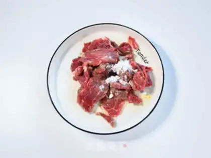 Make Fresh beef porridge step 3
