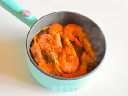 Make Cream shrimp step 5