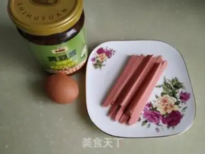 Make Ham egg rolls step 6