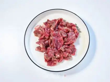 Make Fresh beef porridge step 4