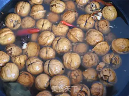 Make Five walnuts step 3