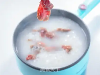 Make Fresh beef porridge step 5