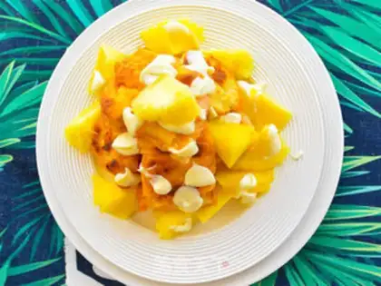 Make Pineapple and shrimp step 7