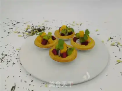 Make Fruit omelet step 7