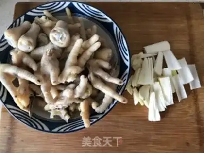 Make Chicken claws step 1