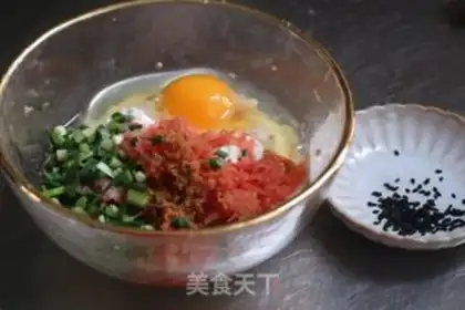 Make Egg burrito step 2