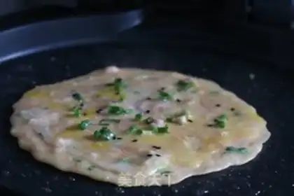 Make Egg burrito step 5